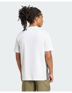 T-shirt uomo Adidas Essentials 3-Stripes SJ- BIANCO 2