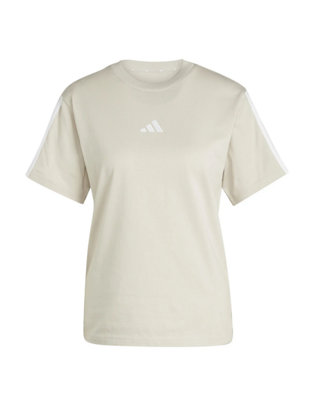 T-SHIRT DONNA Adidas 3 STRIPES SJ - BEIGE