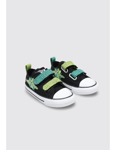 Converse Chuck Taylor All Star Dinos Easy On Kids' Shoes - Black