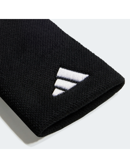 Large Tennis Wristbands - Black