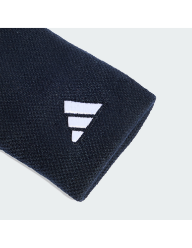 Large blue tennis wristbands
