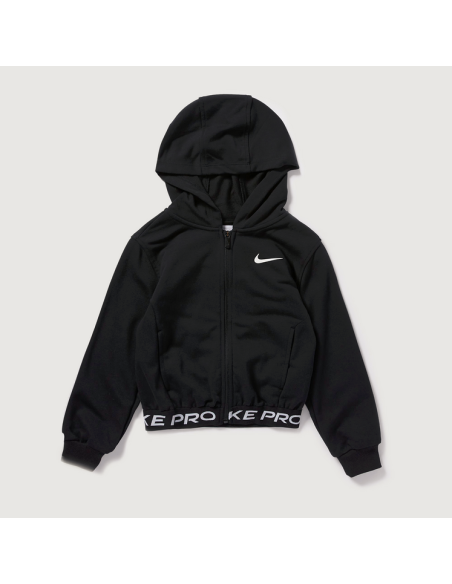 Felpa Bambina Nike Essentials Full Zip hoodie - Nero