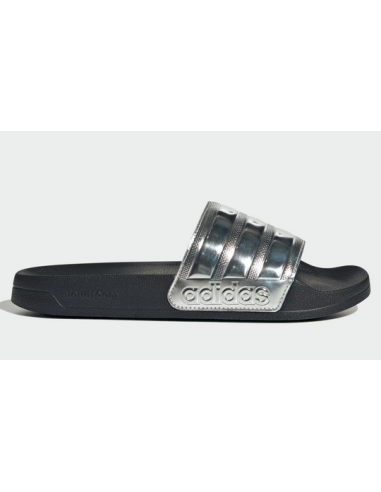 Pantuflas de ducha Adidas Adilette - Negro/Plata