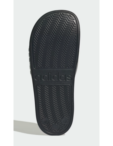 Pantuflas de ducha Adidas Adilette - Negro/Plata