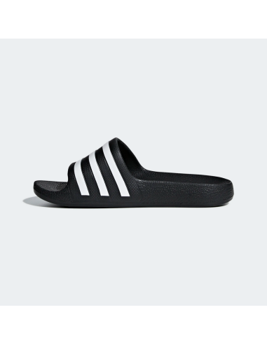 Adidas Kids' Adilette Aqua Slides - Black/White