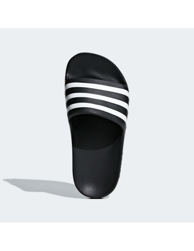 Adidas Kids' Adilette Aqua Slides - Black/White