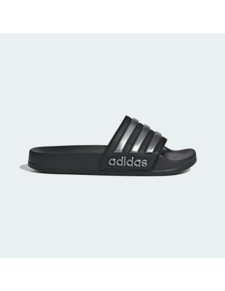 Adidas Adilette Shower K Boys' Slides - Black/Silver