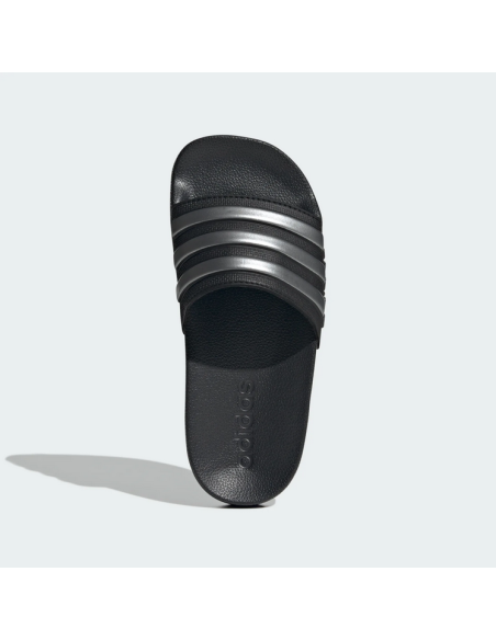 Ciabatta Ragazzo Adidas Adilette Shower K - NERO\ARGENTO