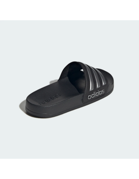 Adidas Adilette Shower K Boys' Slides - Black/Silver