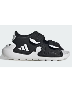 Sandali Adidas Bambino Altaswim 3 C - Nero/Bianco