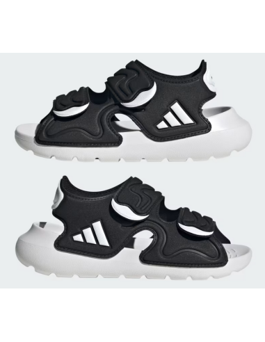 Sandalias Adidas Niño Altaswim 3 C - Black/White