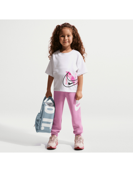 T-shirt Bambina Nike Move With Nature - BIANCO