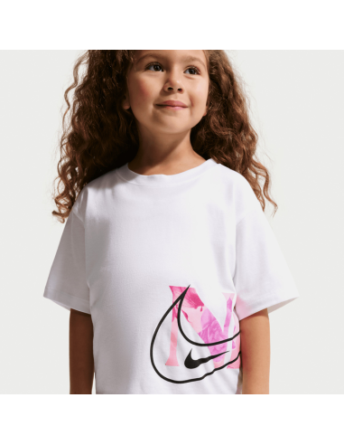 T-shirt Bambina Nike Move With Nature - BIANCO