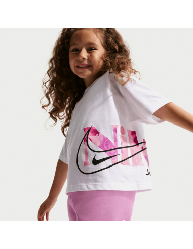 T-shirt Bambina Nike Move With Nature - BIANCO