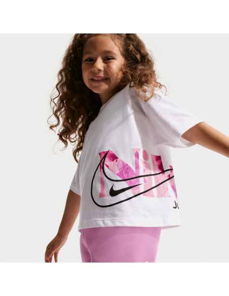 Nike Move With Nature Girl's T-shirt - WHITE