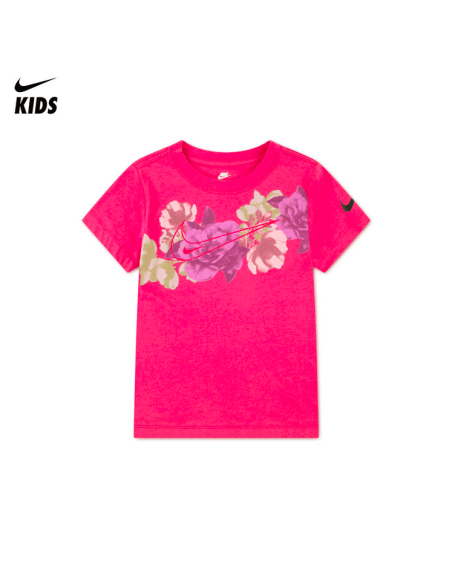 T-shirt Bambina Nike Move With Nature - FUCSIA