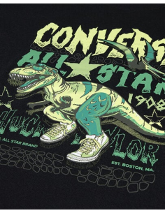 Converse Dino Kids' T-Shirt - Black 2