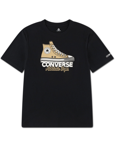 Converse Graphic Sneaker Boys' T-Shirt - Black