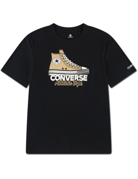 Converse Graphic Sneaker Boys' T-Shirt - Black