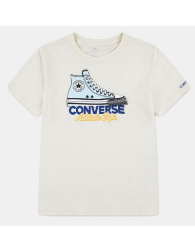 Converse Graphic Sneaker Boys' T-Shirt - White