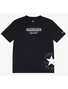 T-shirt Ragazzo Converse Graphic - Nero