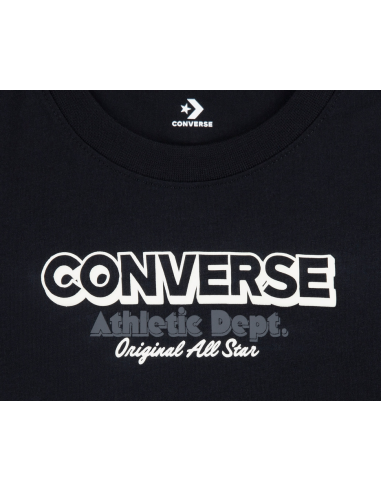T-shirt Ragazzo Converse Graphic - Nero