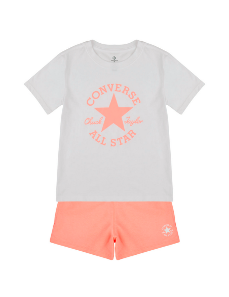 Converse Girls' Complete Set - White/Pink