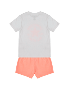 Converse Girls' Complete Set - White/Pink 2