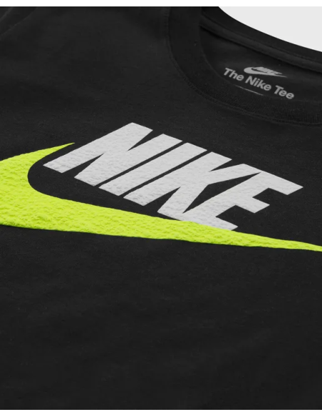 Camiseta Nike Animal Print Futura para niña - Black