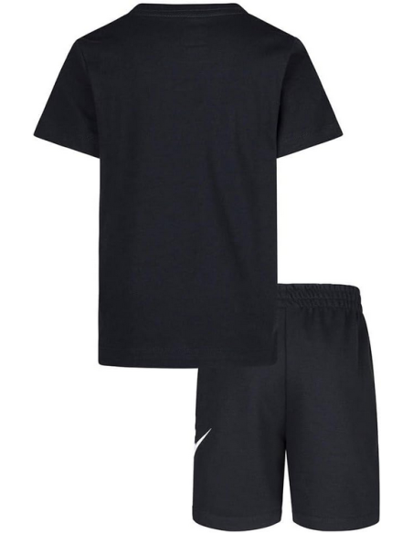 Nike Club Tee & Shorts - Black