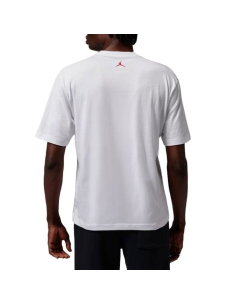 T-shirt Ragazzo JORDAN JUMPMAN GRID BLUR - BIANCO 2