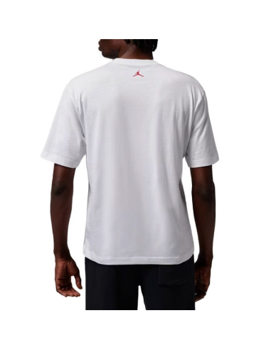 T-shirt Ragazzo JORDAN JUMPMAN GRID BLUR - BIANCO