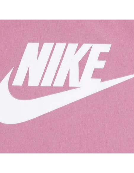 completo Bambina NIKE CLUB TEE - ROSA