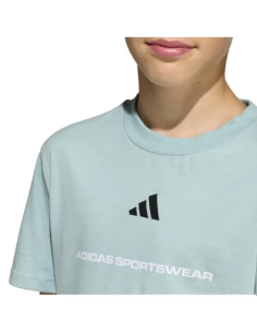 T-shirt RAGAZZO ADIDAS SPORTWEAR - AZZURRO 2