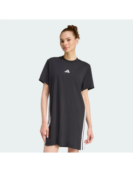 Vestito Donna ESSENTIALS 3-STRIPES - Nero