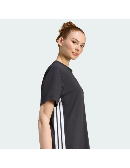 Vestito Donna ESSENTIALS 3-STRIPES - Nero
