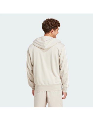 Adidas Essentials 3-Stripes Men's Jacket - BEIGE