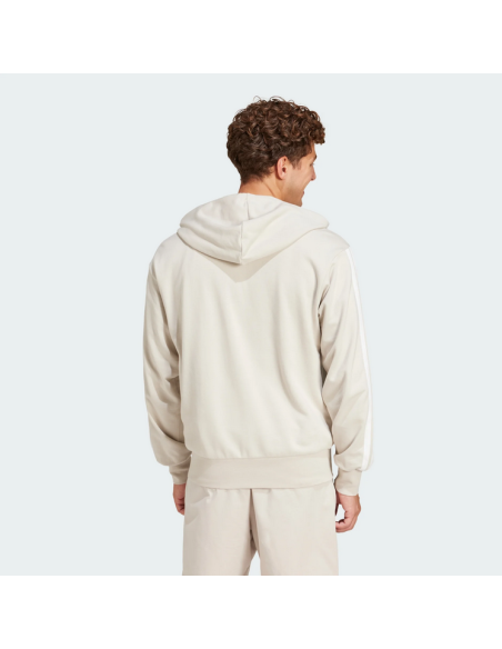Adidas Essentials 3-Stripes Men's Jacket - BEIGE