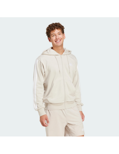 Giacca Uomo Adidas Essentials 3-Stripes - BEIGE