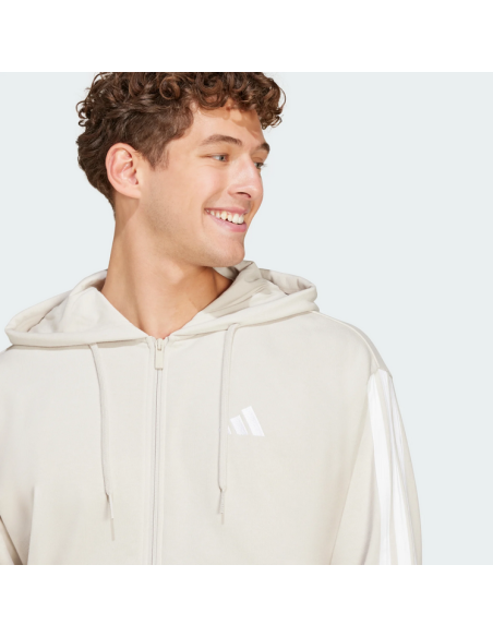 Giacca Uomo Adidas Essentials 3-Stripes - BEIGE