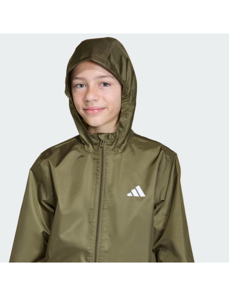 Giubbotto Unisex Adidas Rain - Verde Militare