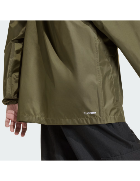 Adidas Rain Unisex Jacket - Military Green