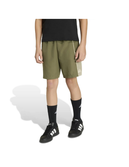 Pantaloncino Ragazzo ADIDAS COLOR BLOCK - VERDE