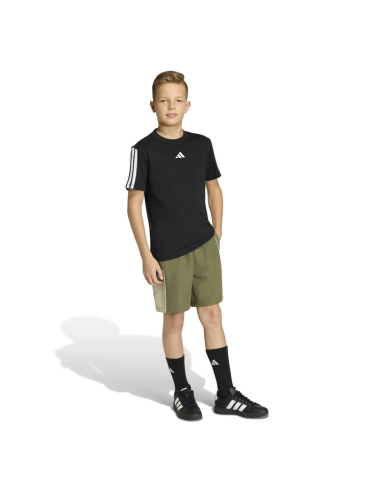 ADIDAS COLOR BLOCK Boys' Shorts - GREEN