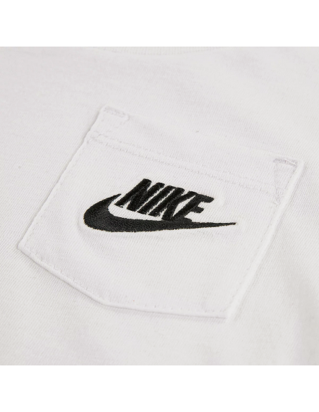 Nike Pocket Tee Kids' Set - White/Green