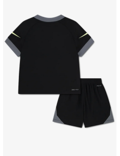 Nike Dri-Fit Swoosh Kids' Outfit - Black/Gray 2