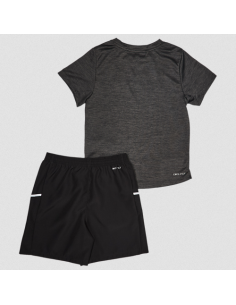 Completo Bambino Nike MILER - NERO/GRIGIO 2