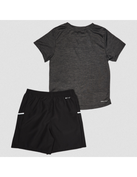 Completo Bambino Nike MILER - NERO/GRIGIO