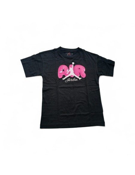 T-shirt ragazza Jordan Bubble - Nero