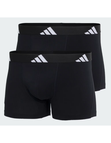 Due Boxer Uomo Adidas Active Flex Cotton - Nero